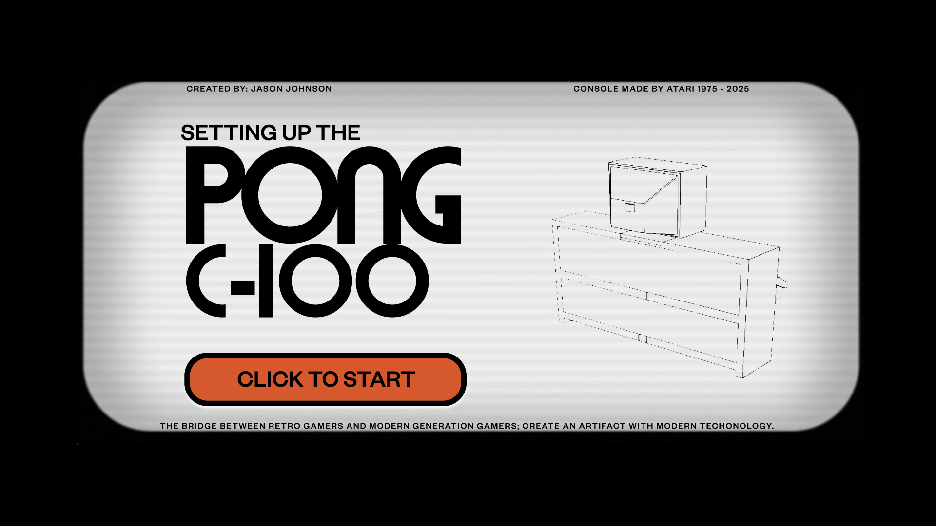 Atari Pong C-100 prototype preview